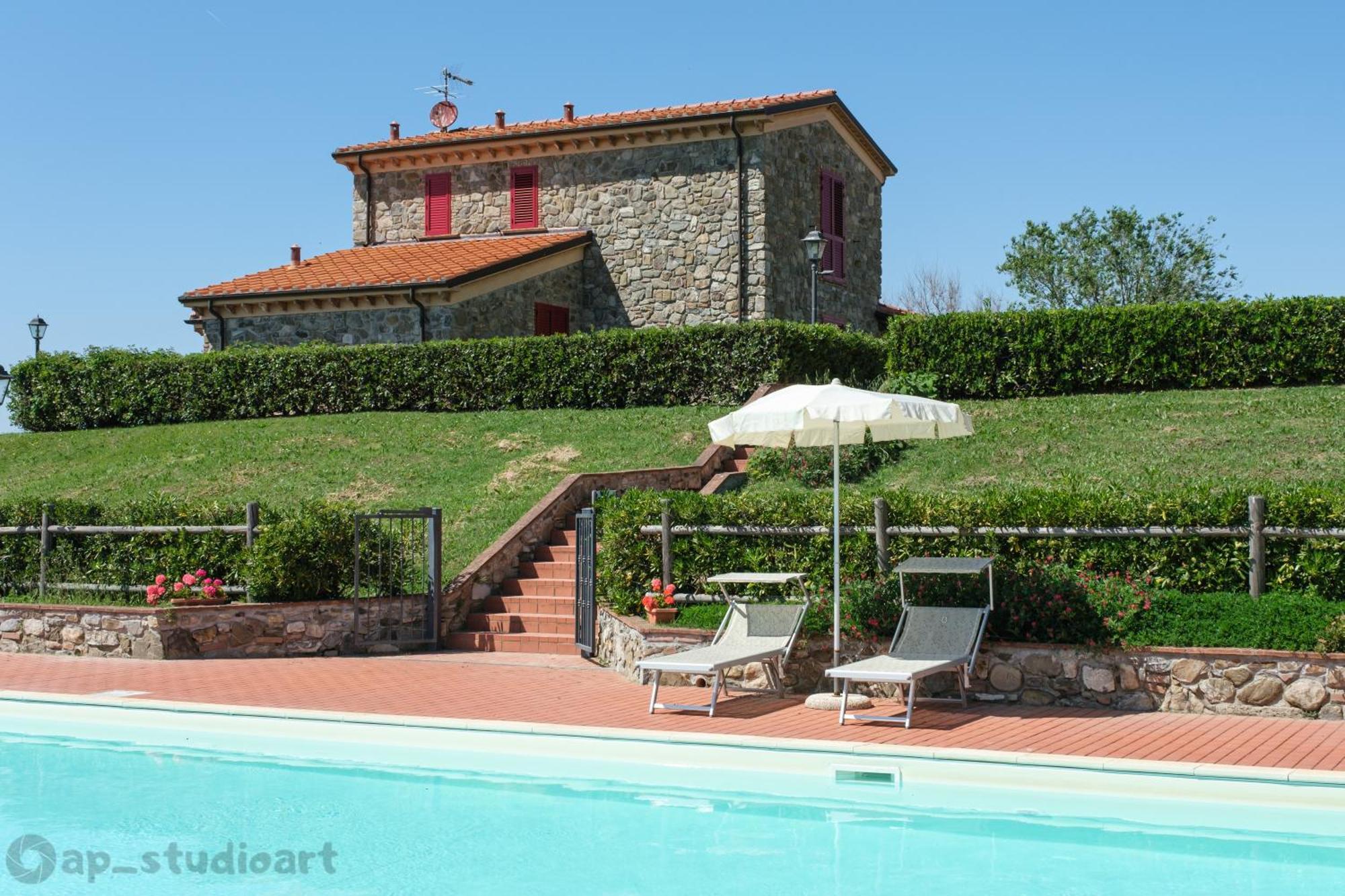 Il Poggio Della Pieve Apartments Санта-Луче Екстер'єр фото